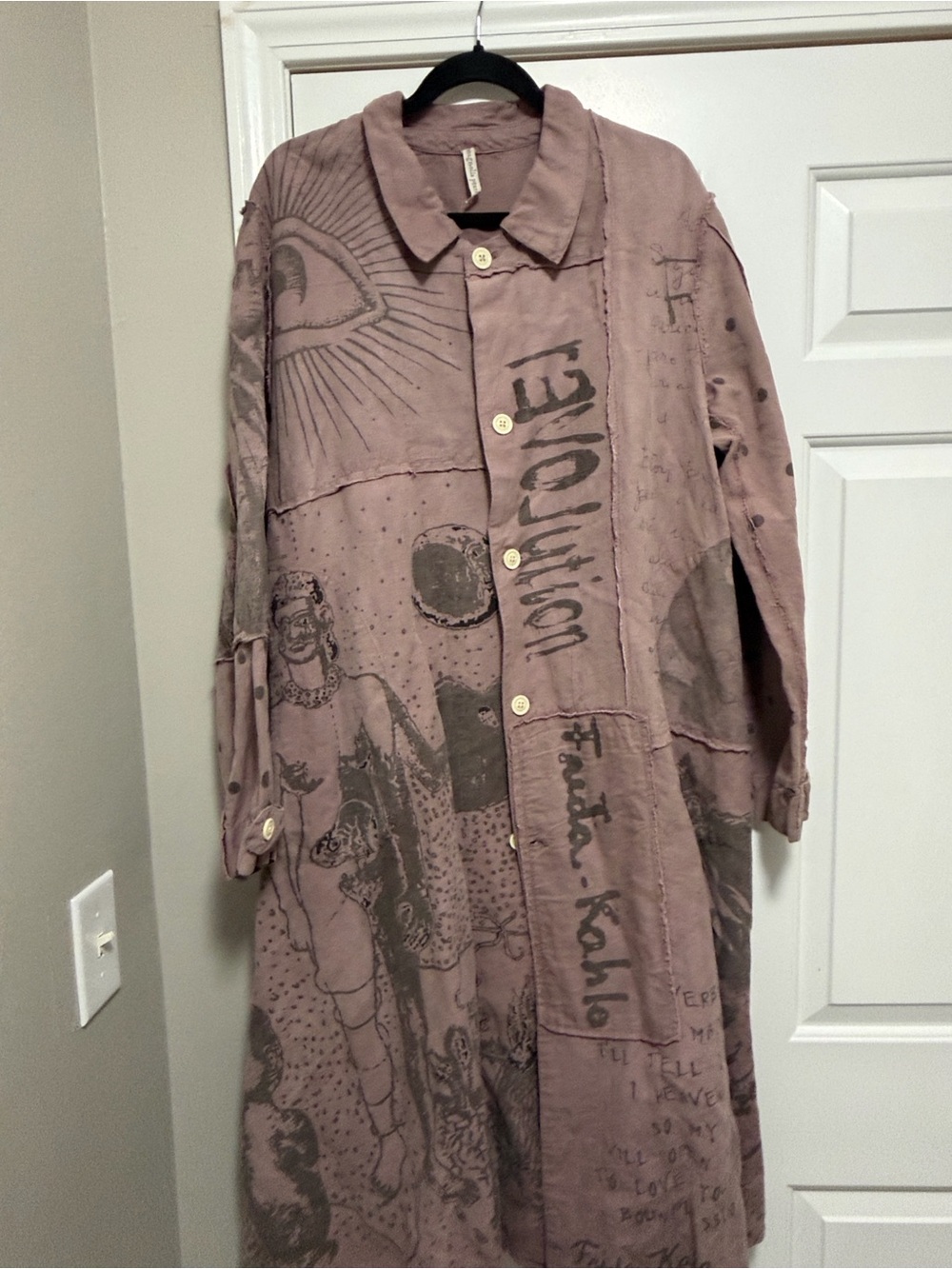 Magnolia Pearl Frida collection wells painters smock coat jacket - Picture 10 of 13